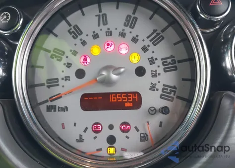 2008 Mini Cooper S z USA, uszkodzony, nr VIN WMWRH33528TU81191